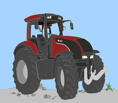 painted valtra